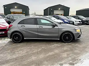 Used 2017 Mercedes-Benz a Class AMG Line Grey - Interior and Exterior details 10