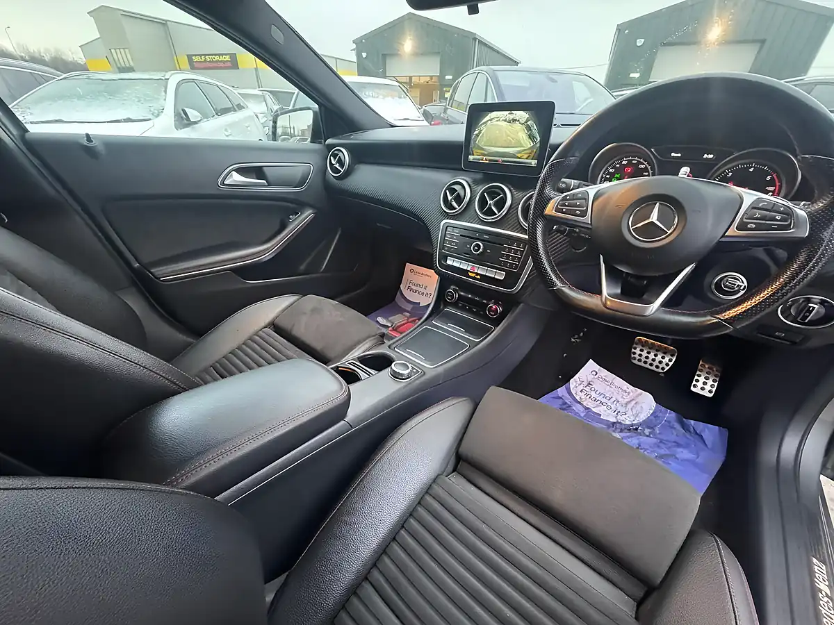 Used 2017 Mercedes-Benz a Class AMG Line Grey - Interior and Exterior details 15