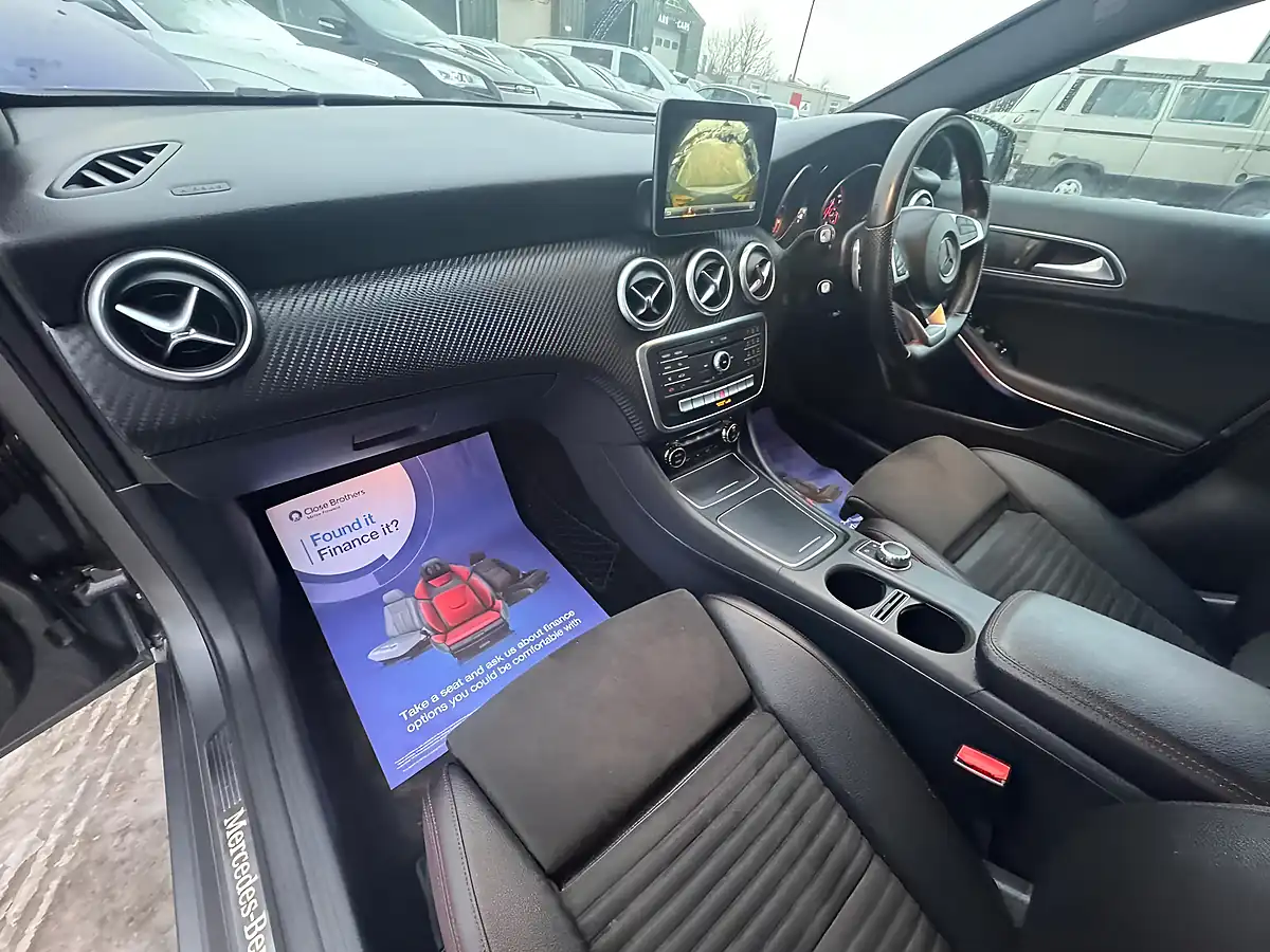 Used 2017 Mercedes-Benz a Class AMG Line Grey - Interior and Exterior details 16