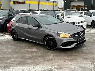 Used 2017 Mercedes-Benz a Class AMG Line Grey - Interior and Exterior details 2