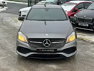 Used 2017 Mercedes-Benz a Class AMG Line Grey - Interior and Exterior details 3