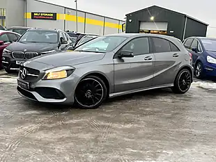 Used 2017 Mercedes-Benz a Class AMG Line Grey - Interior and Exterior details 4