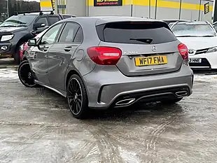 Used 2017 Mercedes-Benz a Class AMG Line Grey - Interior and Exterior details 5