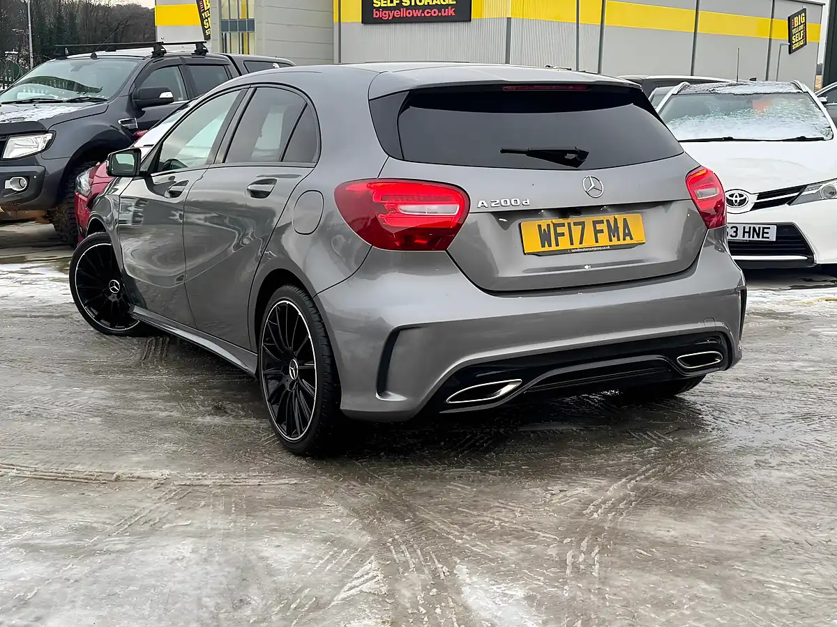 Used 2017 Mercedes-Benz a Class AMG Line Grey - Interior and Exterior details 5