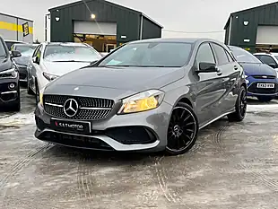 Used 2017 Mercedes-Benz a Class AMG Line Grey - Interior and Exterior details 6