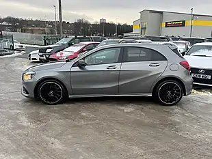 Used 2017 Mercedes-Benz a Class AMG Line Grey - Interior and Exterior details 8