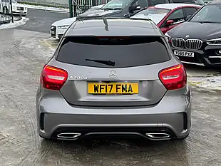 Used 2017 Mercedes-Benz a Class AMG Line Grey - Interior and Exterior details 9