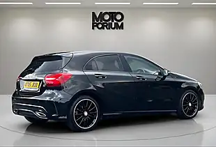 Used 2017 Mercedes-Benz a Class AMG Line Premium Black - Interior and Exterior details 11