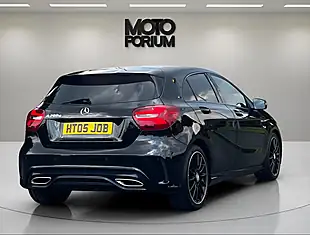 Used 2017 Mercedes-Benz a Class AMG Line Premium Black - Interior and Exterior details 12