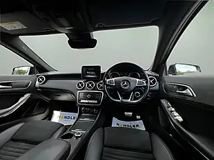 Used 2017 Mercedes-Benz a Class AMG Line Premium Black - Interior and Exterior details 13