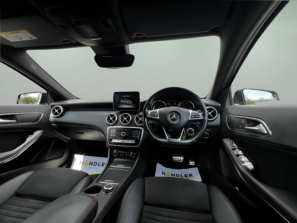 Used 2017 Mercedes-Benz a Class AMG Line Premium Black - Interior and Exterior details 13