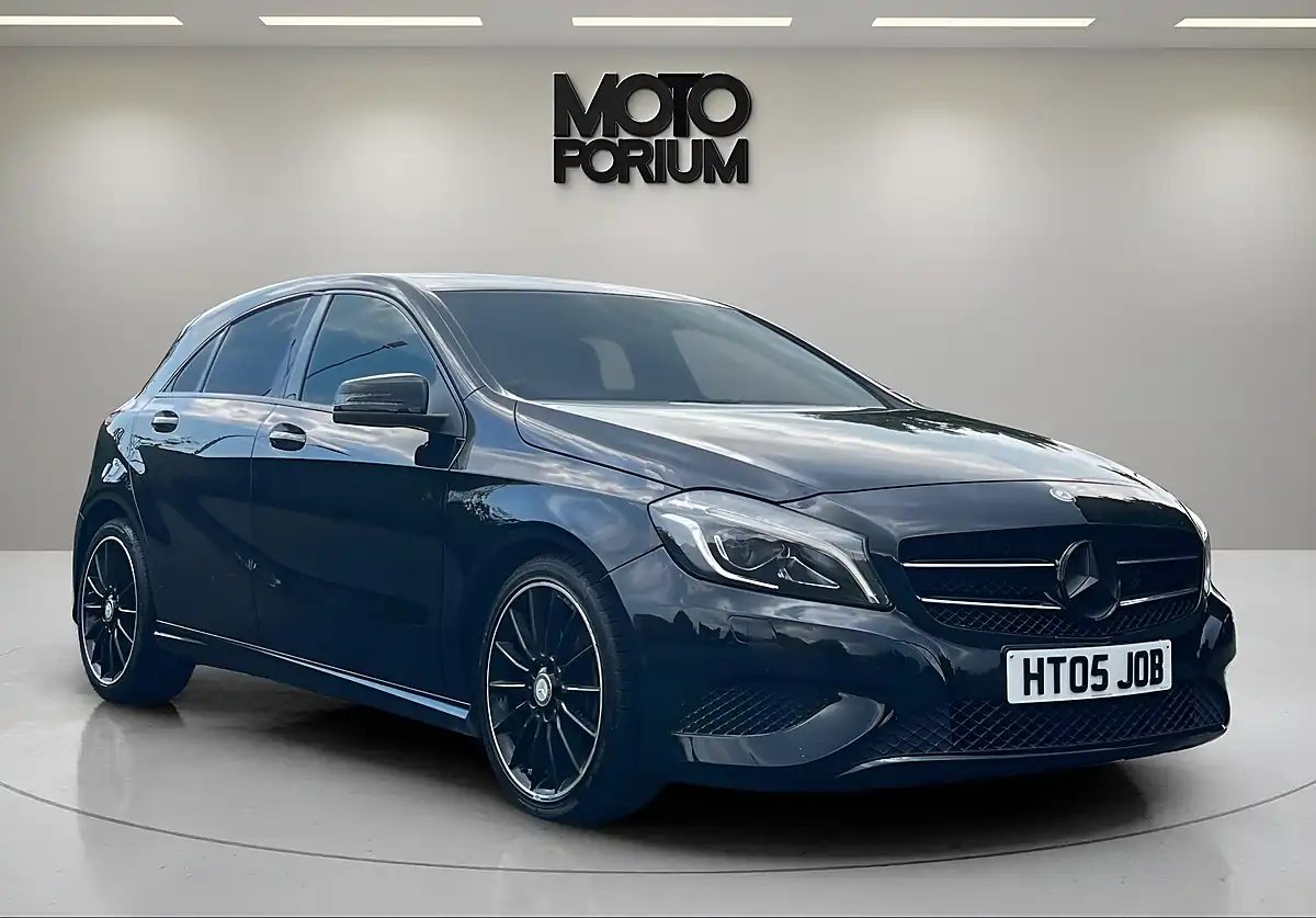 Used 2017 Mercedes-Benz a Class AMG Line Premium Black - Interior and Exterior details 3