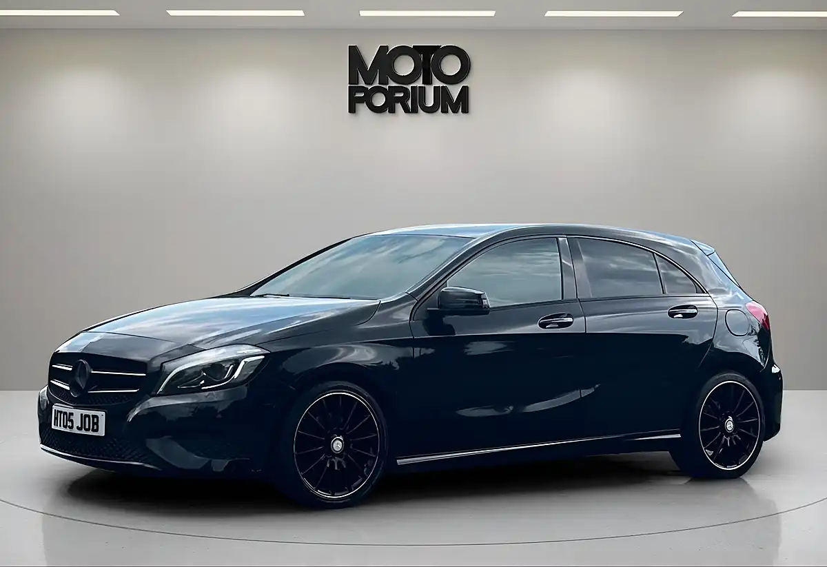 Used 2017 Mercedes-Benz a Class AMG Line Premium Black - Interior and Exterior details 4