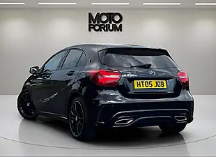 Used 2017 Mercedes-Benz a Class AMG Line Premium Black - Interior and Exterior details 5