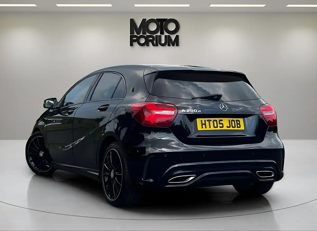 Used 2017 Mercedes-Benz a Class AMG Line Premium Black - Interior and Exterior details 5