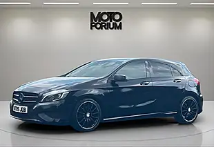 Used 2017 Mercedes-Benz a Class AMG Line Premium Black - Interior and Exterior details 8