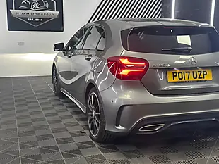 Used 2017 Mercedes-Benz a Class AMG Line (premium) Grey - Interior and Exterior details 10