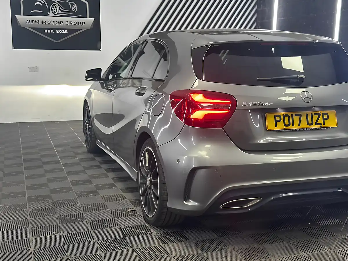 Used 2017 Mercedes-Benz a Class AMG Line (premium) Grey - Interior and Exterior details 10