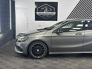 Used 2017 Mercedes-Benz a Class AMG Line (premium) Grey - Interior and Exterior details 11