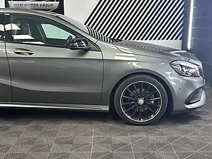 Used 2017 Mercedes-Benz a Class AMG Line (premium) Grey - Interior and Exterior details 12