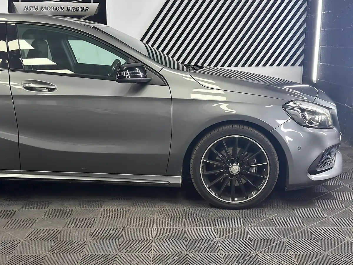 Used 2017 Mercedes-Benz a Class AMG Line (premium) Grey - Interior and Exterior details 12
