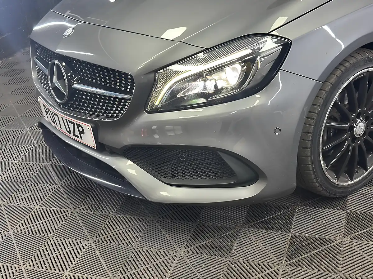 Used 2017 Mercedes-Benz a Class AMG Line (premium) Grey - Interior and Exterior details 19