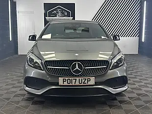 Used 2017 Mercedes-Benz a Class AMG Line (premium) Grey - Interior and Exterior details 2
