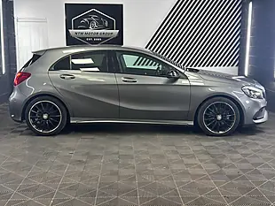 Used 2017 Mercedes-Benz a Class AMG Line (premium) Grey - Interior and Exterior details 5