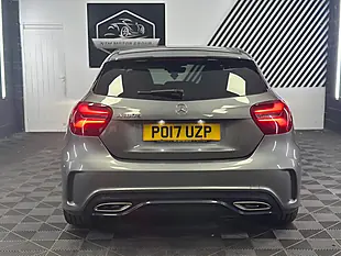 Used 2017 Mercedes-Benz a Class AMG Line (premium) Grey - Interior and Exterior details 6