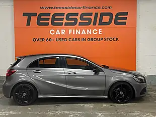 Used 2017 Mercedes-Benz a-Class AMG Line Premium Grey - Interior and Exterior details 10