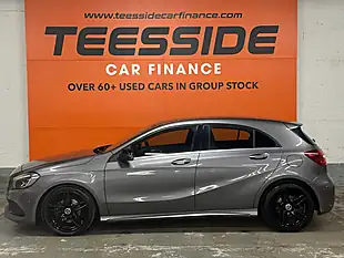 Used 2017 Mercedes-Benz a-Class AMG Line Premium Grey - Interior and Exterior details 12
