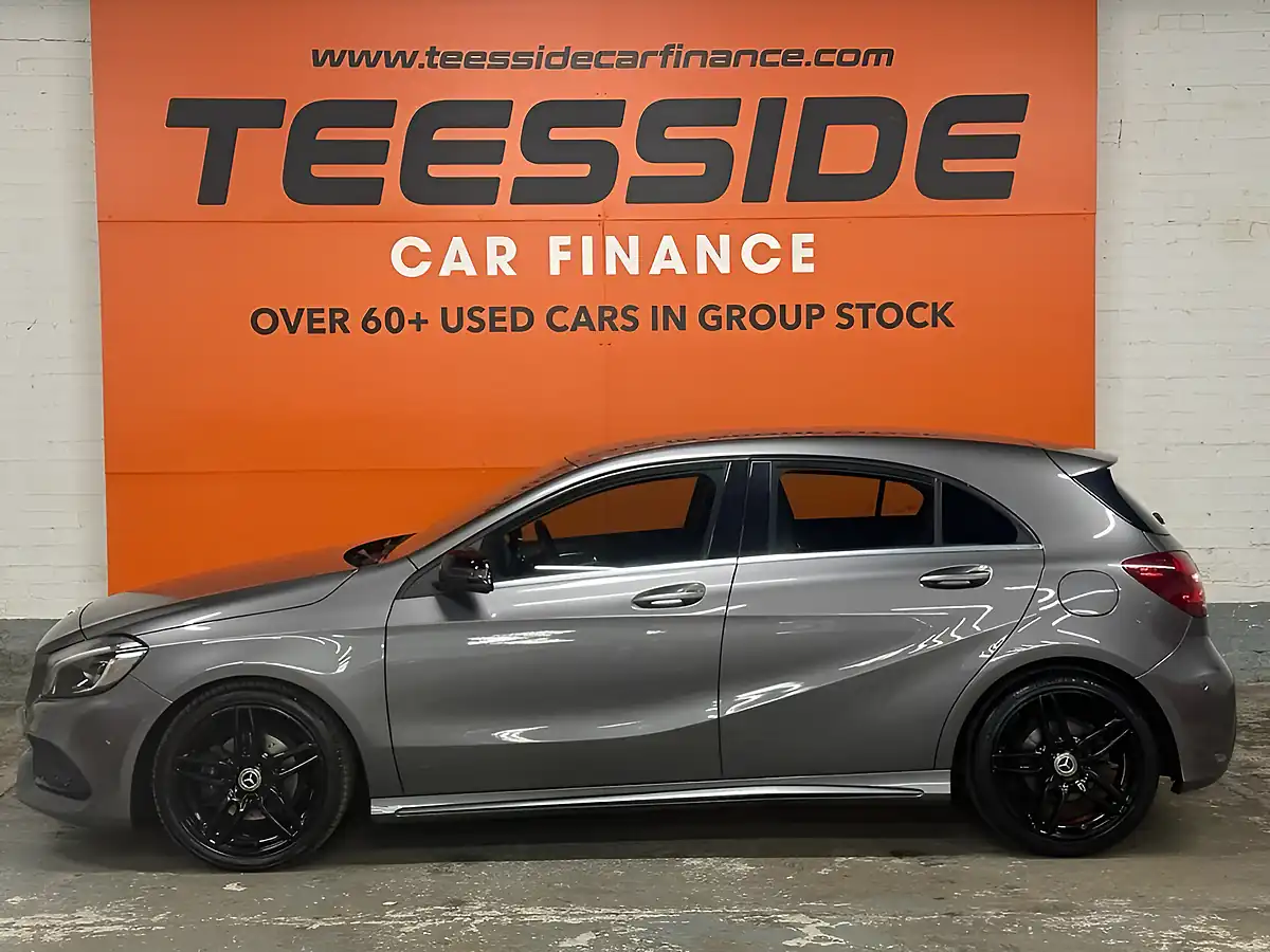 Used 2017 Mercedes-Benz a-Class AMG Line Premium Grey - Interior and Exterior details 12