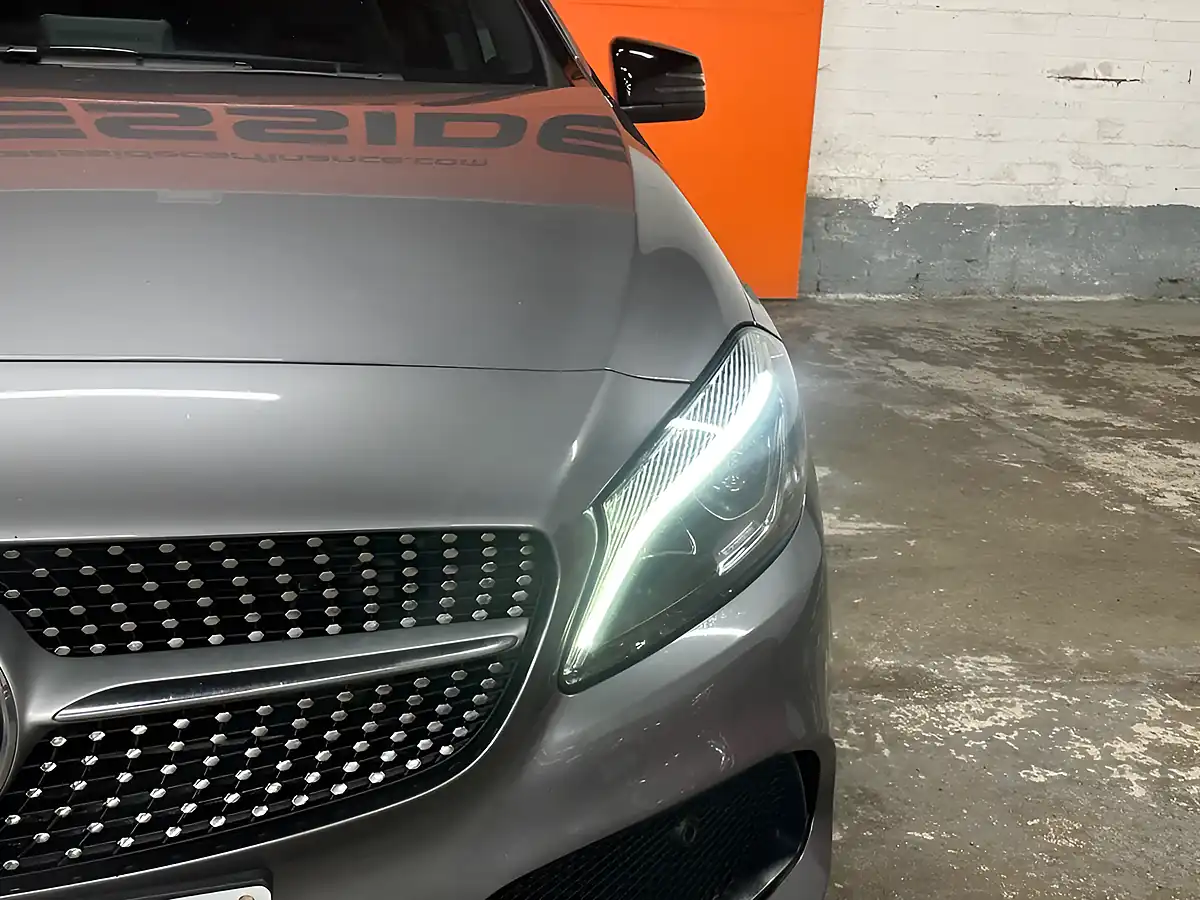 Used 2017 Mercedes-Benz a-Class AMG Line Premium Grey - Interior and Exterior details 14