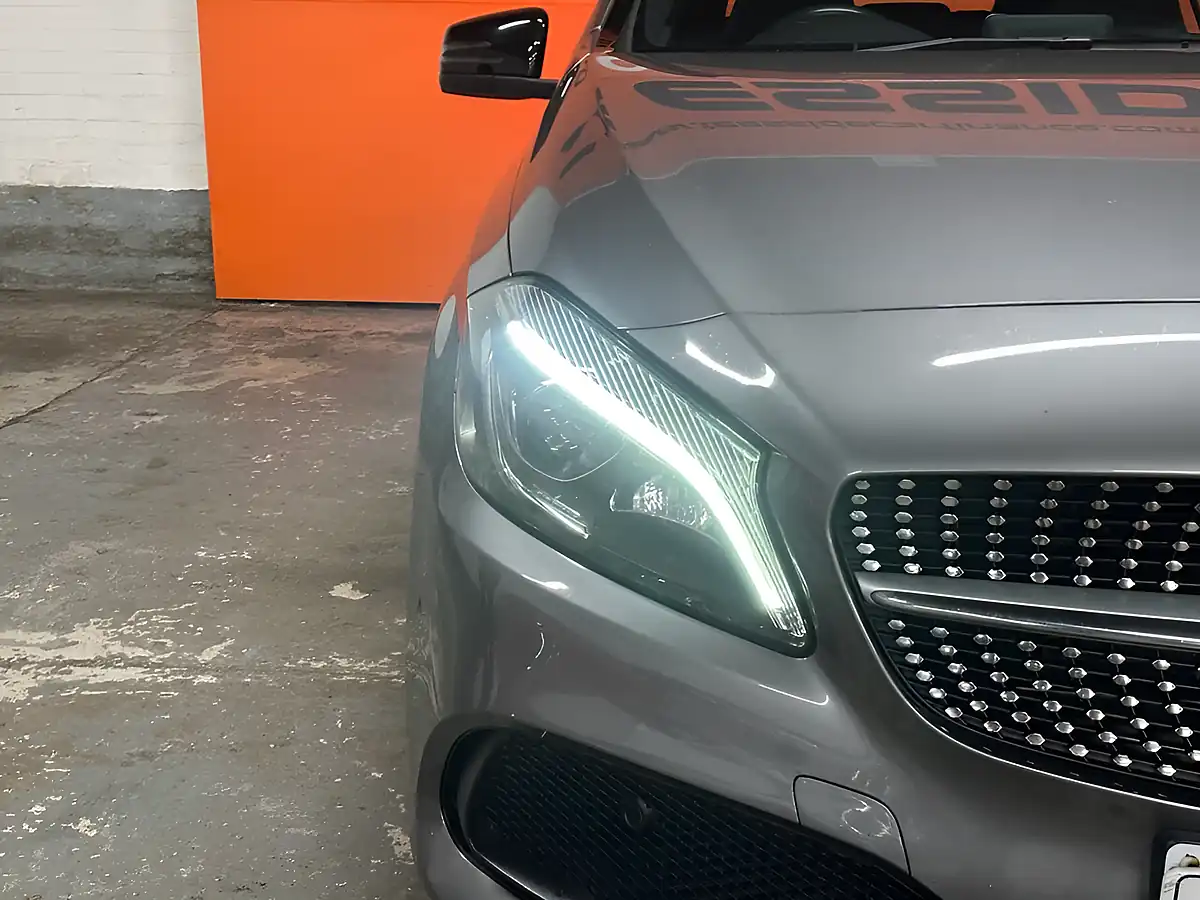 Used 2017 Mercedes-Benz a-Class AMG Line Premium Grey - Interior and Exterior details 15