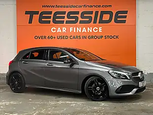 Used 2017 Mercedes-Benz a-Class AMG Line Premium Grey - Interior and Exterior details 2