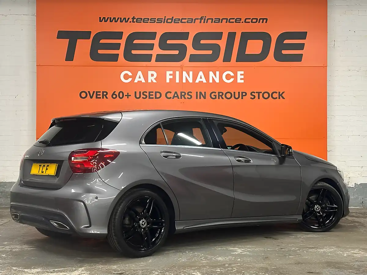 Used 2017 Mercedes-Benz a-Class AMG Line Premium Grey - Interior and Exterior details 3