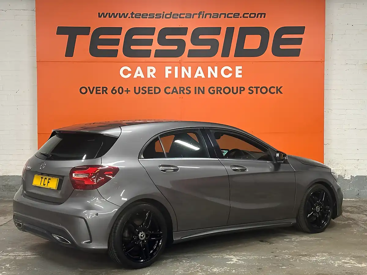 Used 2017 Mercedes-Benz a-Class AMG Line Premium Grey - Interior and Exterior details 4