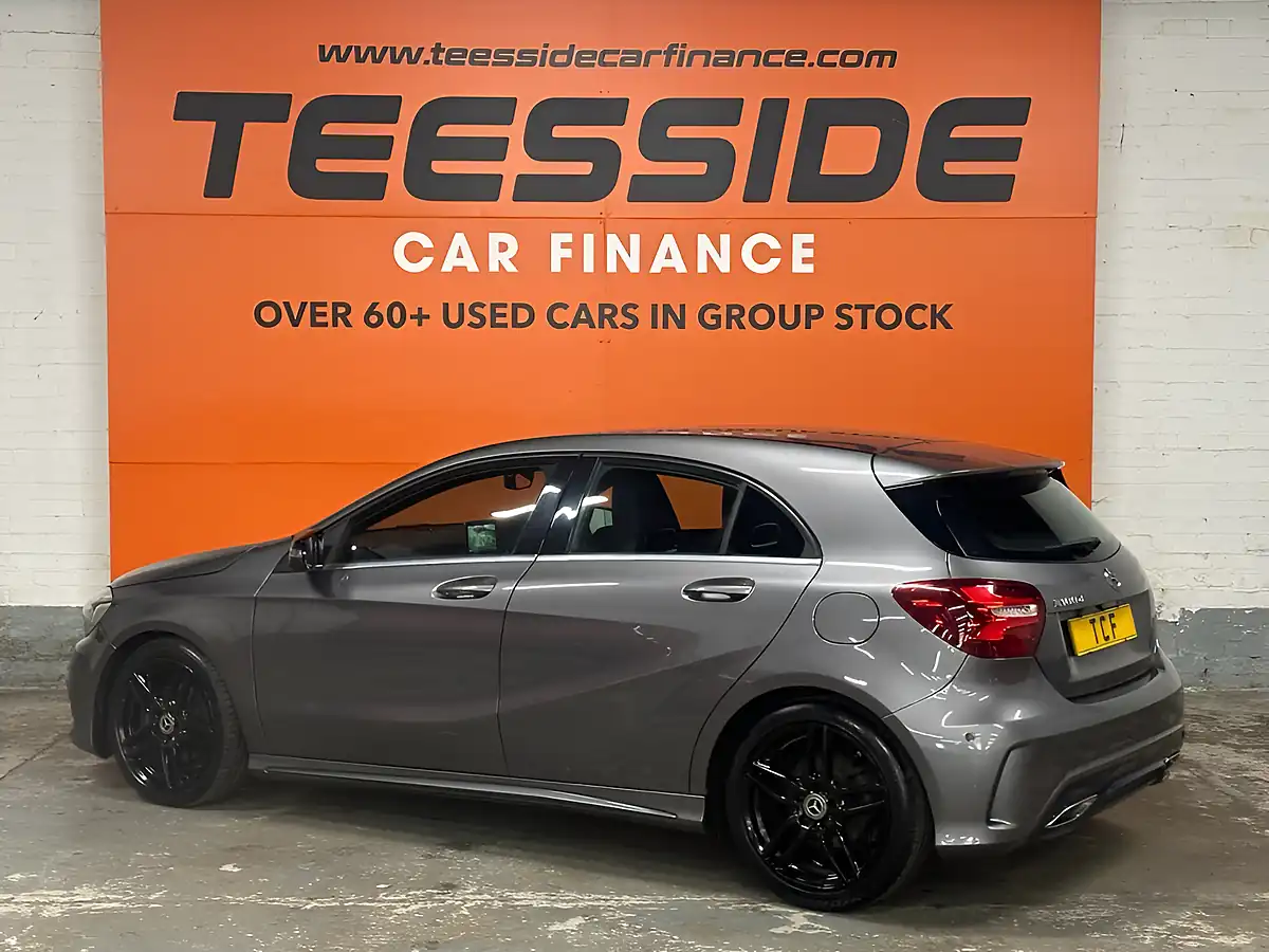 Used 2017 Mercedes-Benz a-Class AMG Line Premium Grey - Interior and Exterior details 5