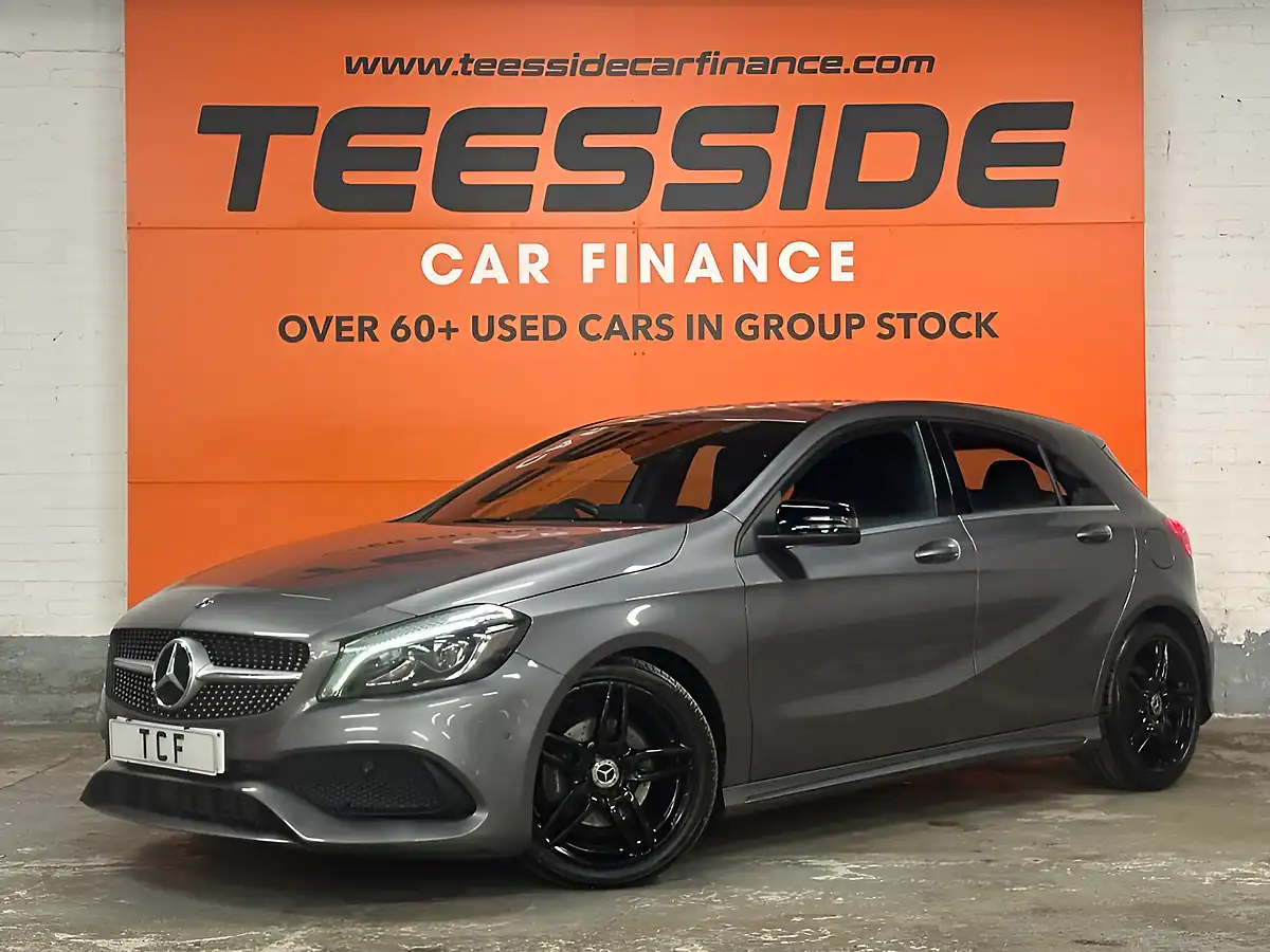 Used 2017 Mercedes-Benz a-Class AMG Line Premium Grey - Interior and Exterior details 8