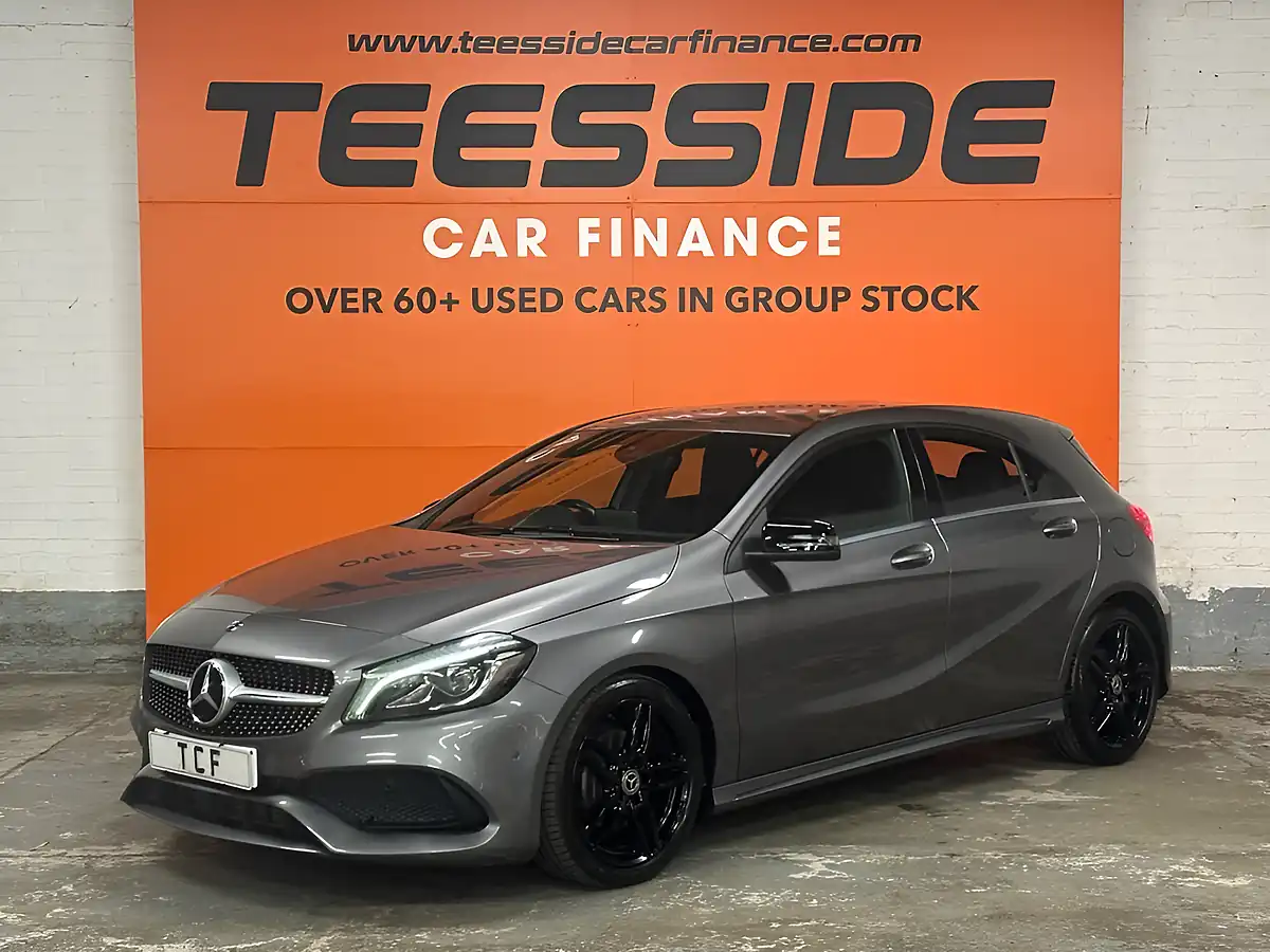 Used 2017 Mercedes-Benz a-Class AMG Line Premium Grey - Interior and Exterior details 9