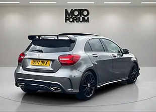 Used 2017 Mercedes-Benz a Class AMG Line Premium Plus Grey - Interior and Exterior details 11