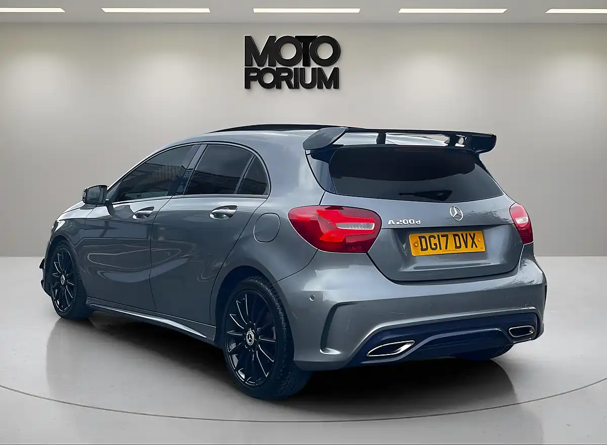 Used 2017 Mercedes-Benz a Class AMG Line Premium Plus Grey - Interior and Exterior details 3