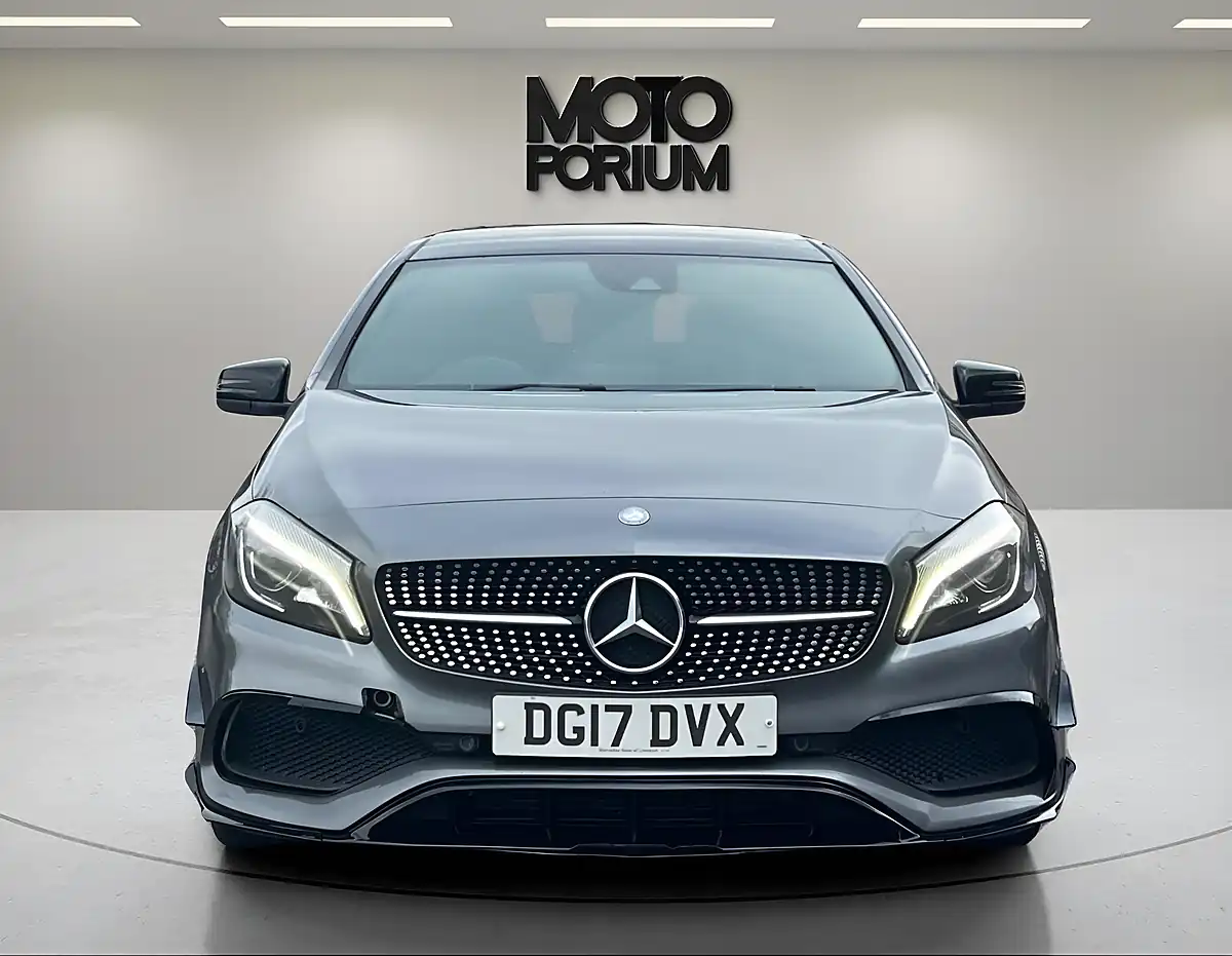 Used 2017 Mercedes-Benz a Class AMG Line Premium Plus Grey - Interior and Exterior details 5