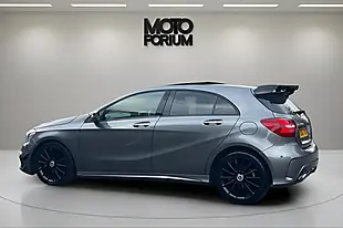 Used 2017 Mercedes-Benz a Class AMG Line Premium Plus Grey - Interior and Exterior details 6