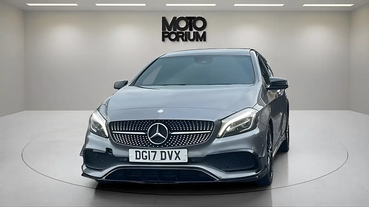 Used 2017 Mercedes-Benz a Class AMG Line Premium Plus Grey - Interior and Exterior details 7