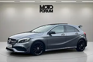 Used 2017 Mercedes-Benz a Class AMG Line Premium Plus Grey - Interior and Exterior details 8