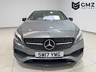 Used 2017 Mercedes-Benz a Class AMG Line Premium Plus Mountain Grey - Interior and Exterior details 2