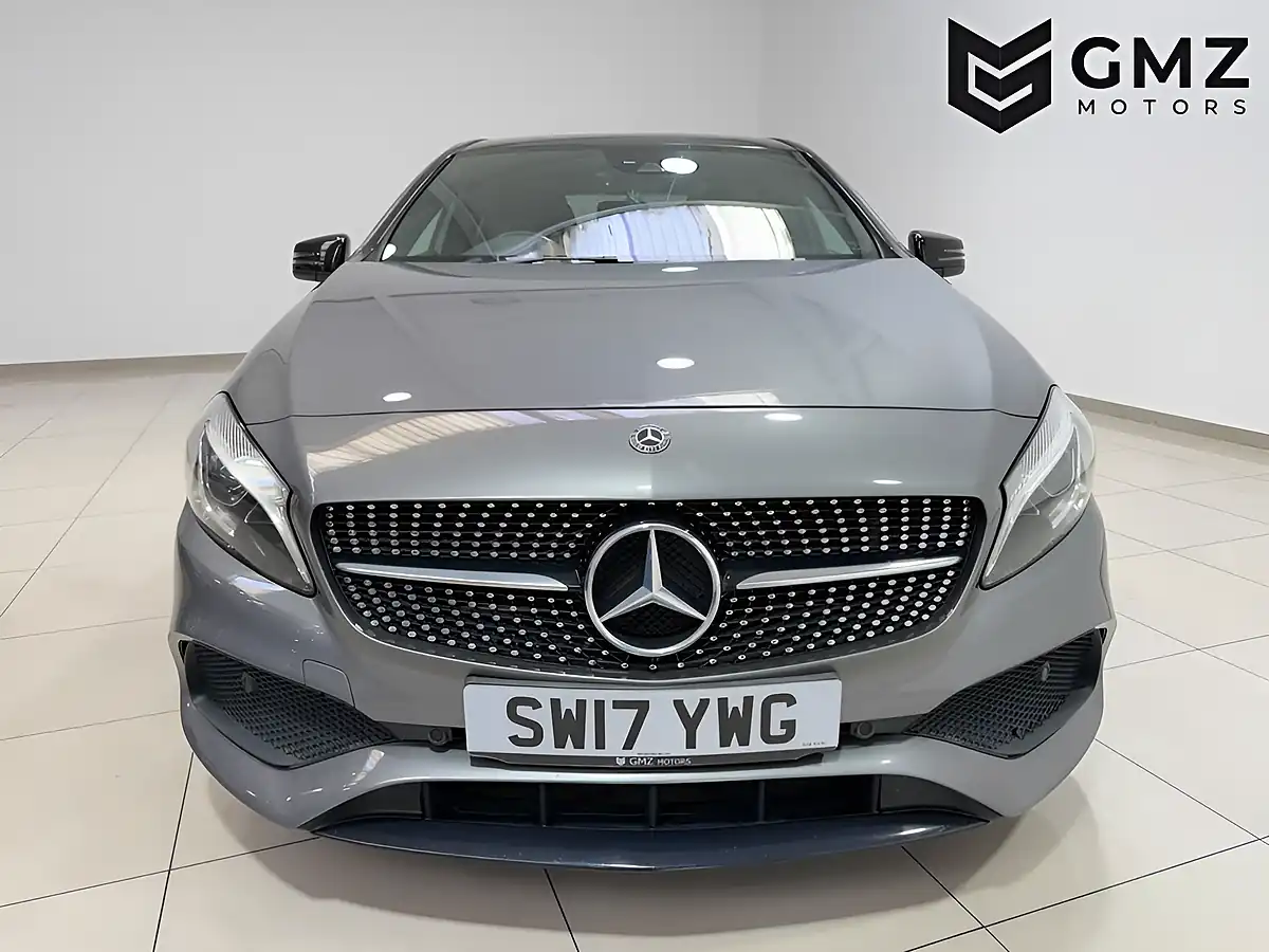 Used 2017 Mercedes-Benz a Class AMG Line Premium Plus Mountain Grey - Interior and Exterior details 2