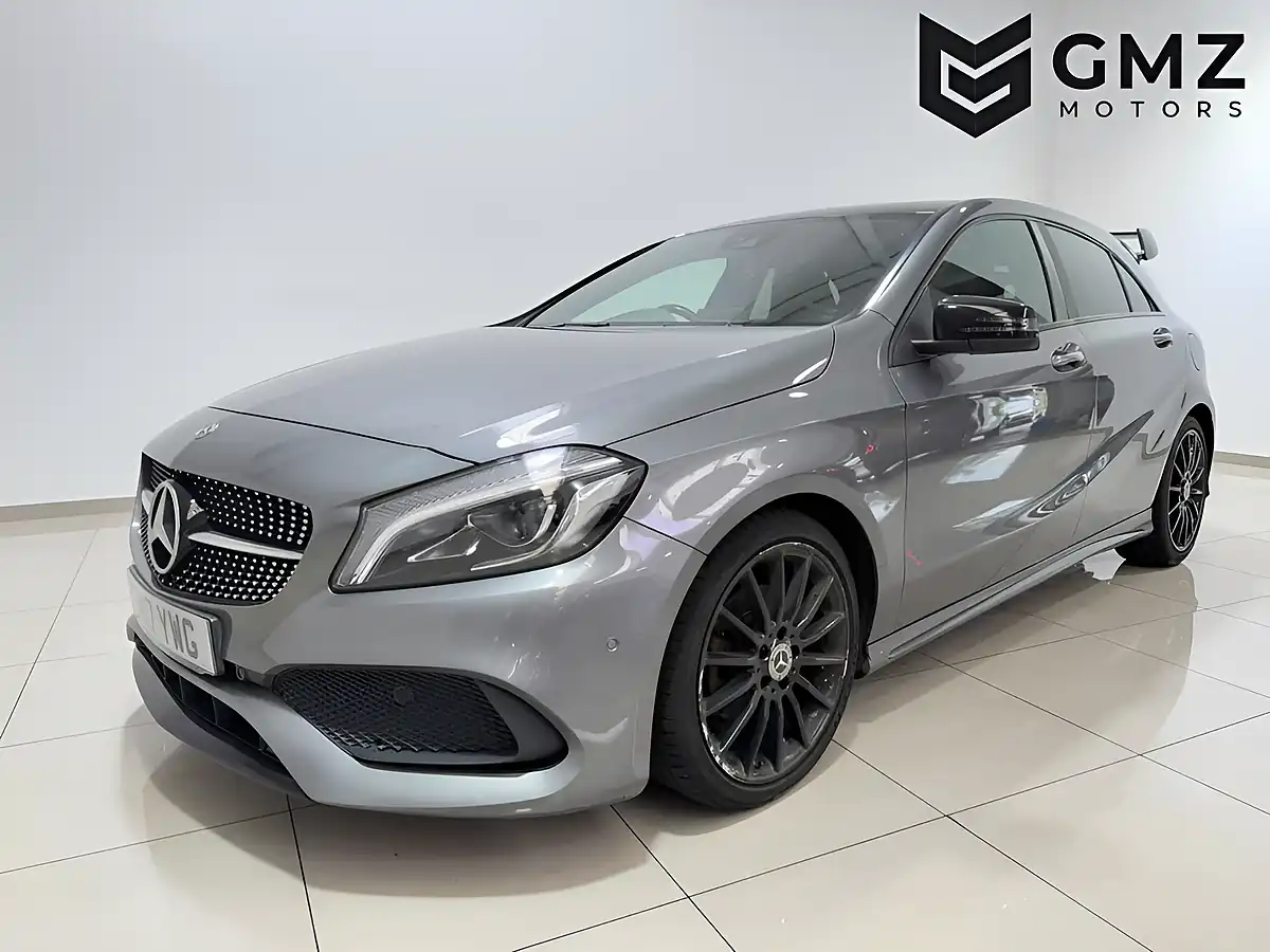 Used 2017 Mercedes-Benz a Class AMG Line Premium Plus Mountain Grey - Interior and Exterior details 3