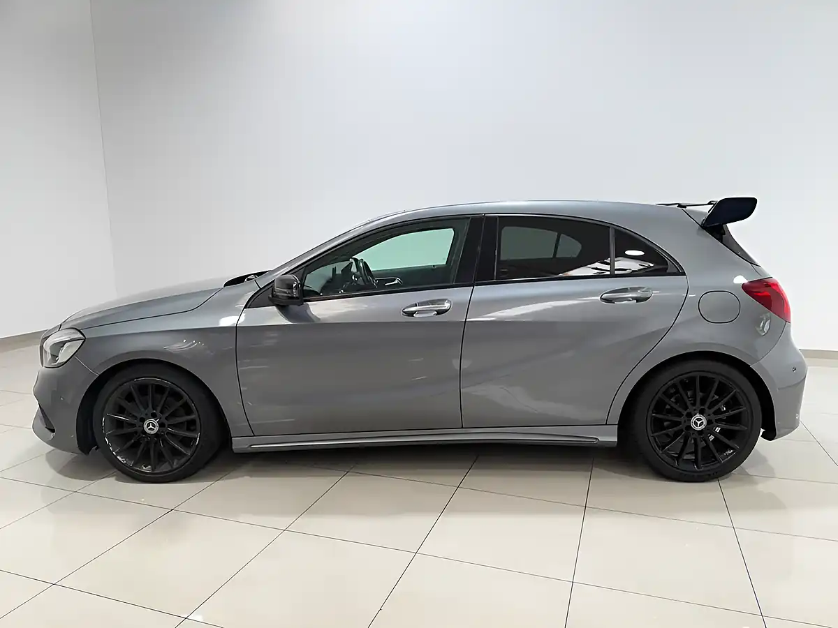 Used 2017 Mercedes-Benz a Class AMG Line Premium Plus Mountain Grey - Interior and Exterior details 6